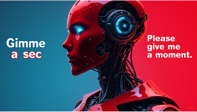 futuristic AI text extraction from image visualization
